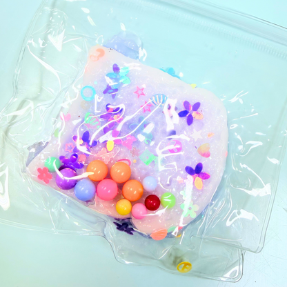 Clear squishy stress toy