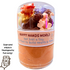 Toy set in a transparent container