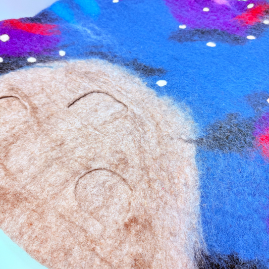 Felt Mat Space Moon