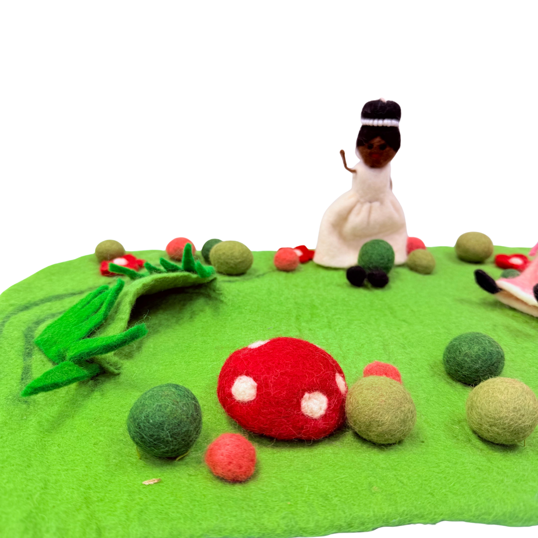 Fairy toadstool play mat