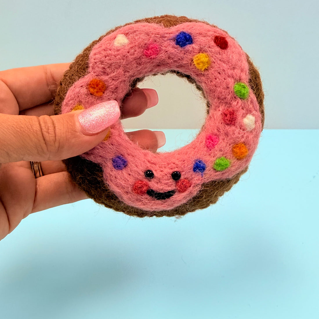 felt donut toy