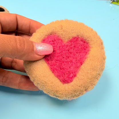 heart shaped cookie
