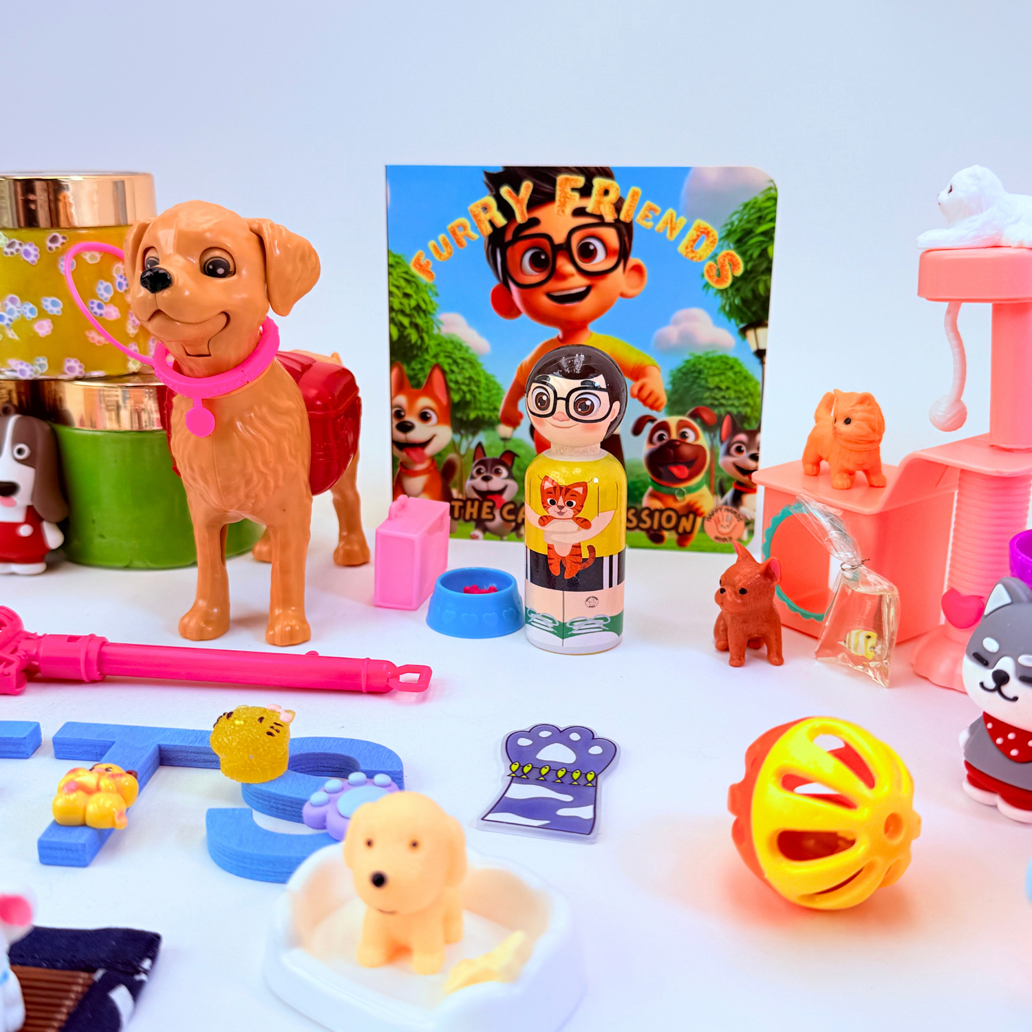 Pets Playdough Sensory Kit – Responsibility, Care &amp; Routines