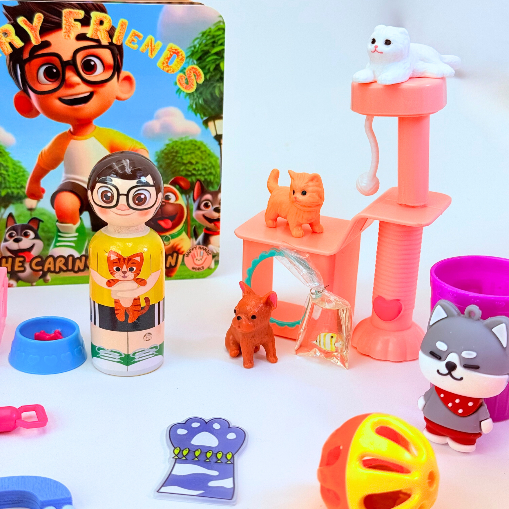 Pets Playdough Sensory Kit – Responsibility, Care &amp; Routines