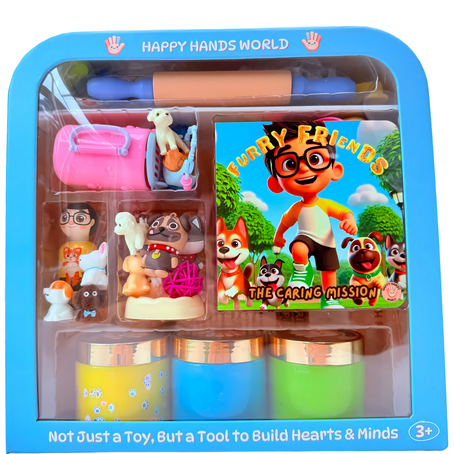 Pets Playdough Sensory Kit – Responsibility, Care &amp; Routines