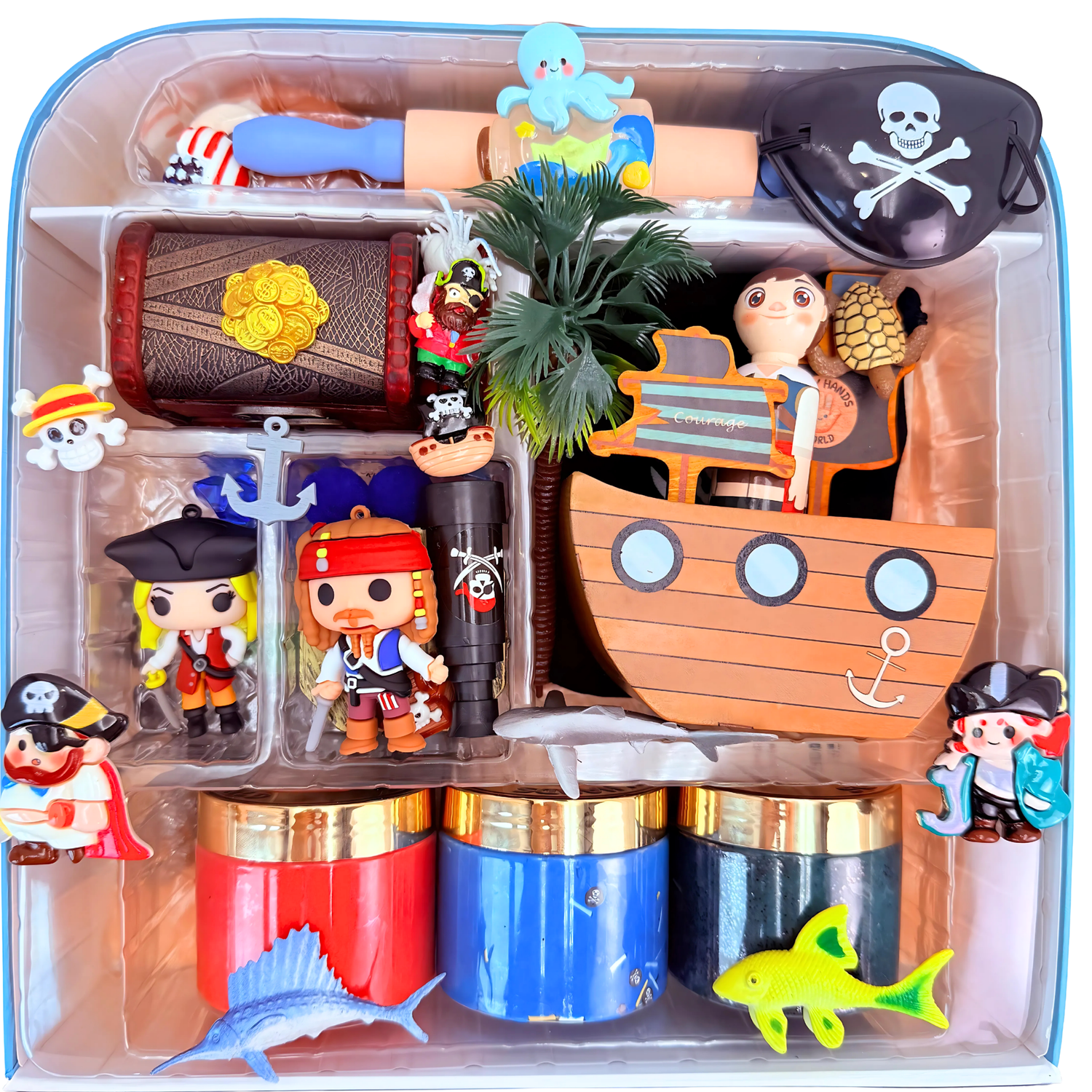 Pirate playdough kit