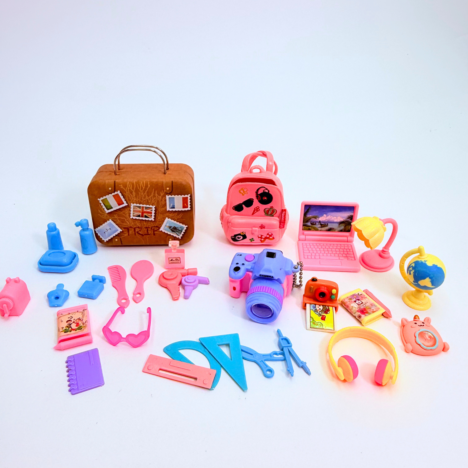 Barbie doll accessories set