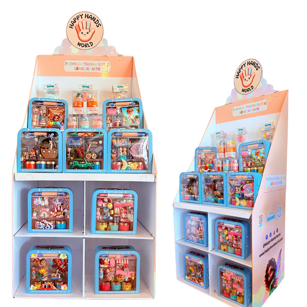 Happy Hands display stand