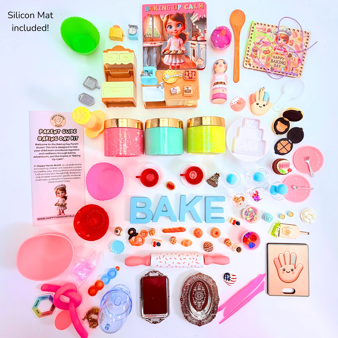 Baking Playdough Sensory Kit – Impulse Control &amp; Emotions