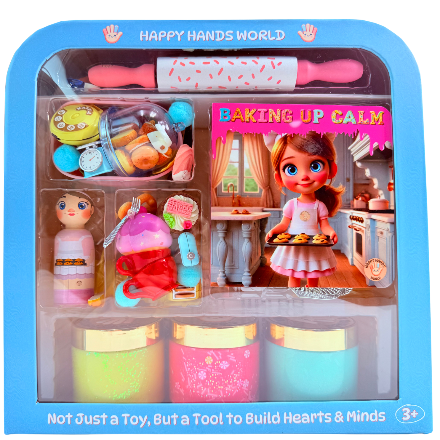 Baking Sensory Kit with Play Dough