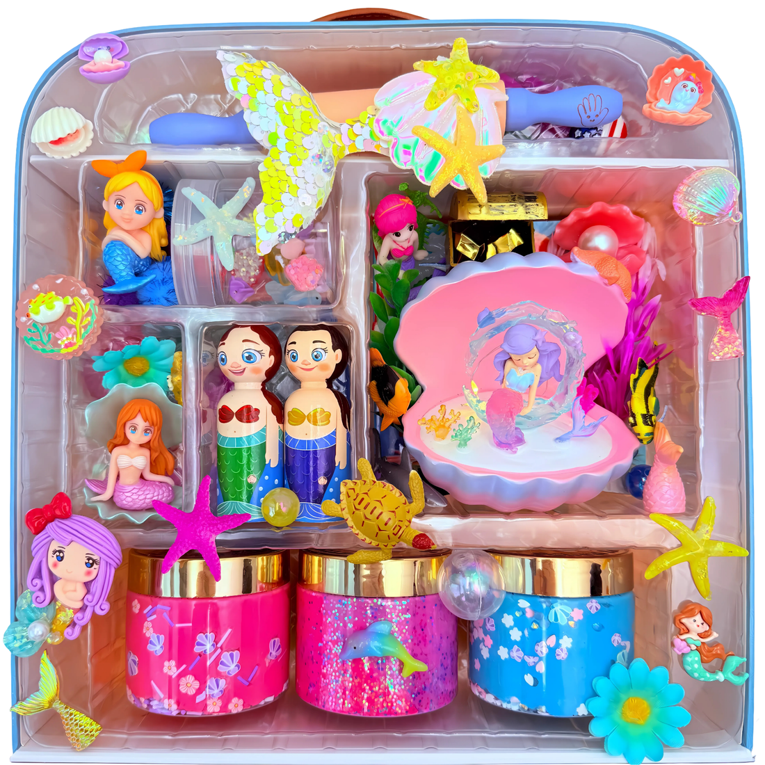 Mermaid Playdough Sensory Kit – Self-Esteem &amp; Acceptance