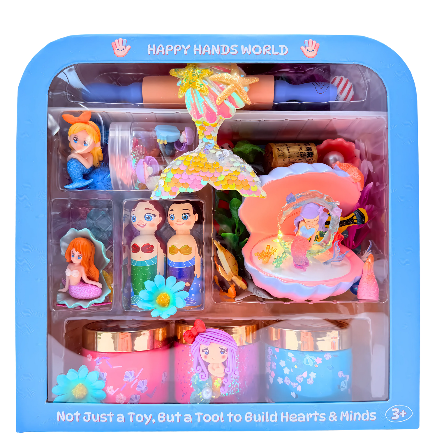 Mermaid sensory play kit
