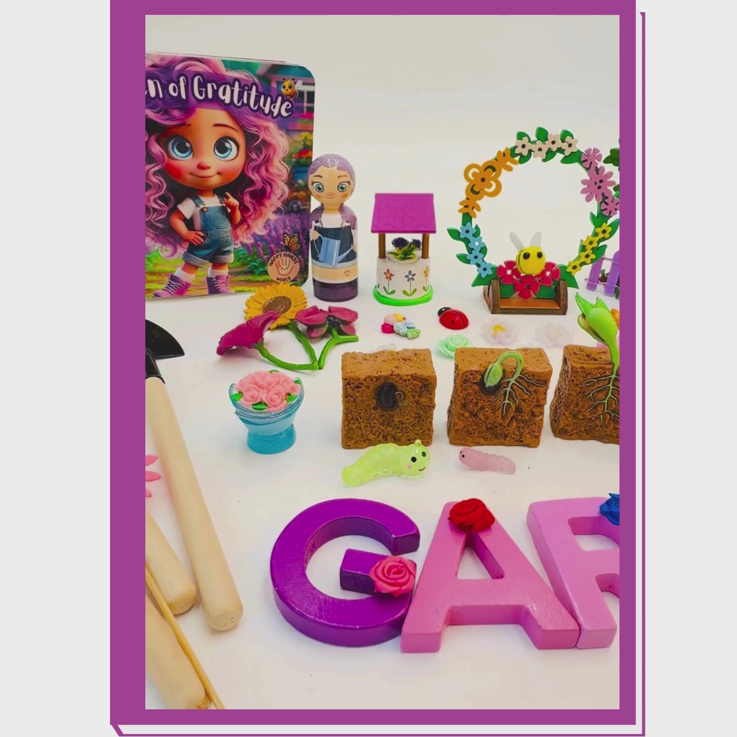 Gardening Playdough Sensory Kit – Gratitude, Patience &amp; Care