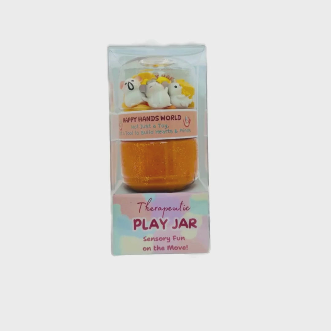 Mouse Sensory Playdough Jar – Support for Picky Eaters
