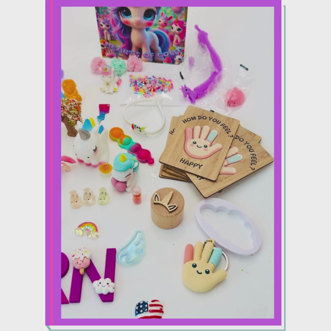 Unicorn Playdough Sensory Kit – Empathy &amp; Emotional Literacy