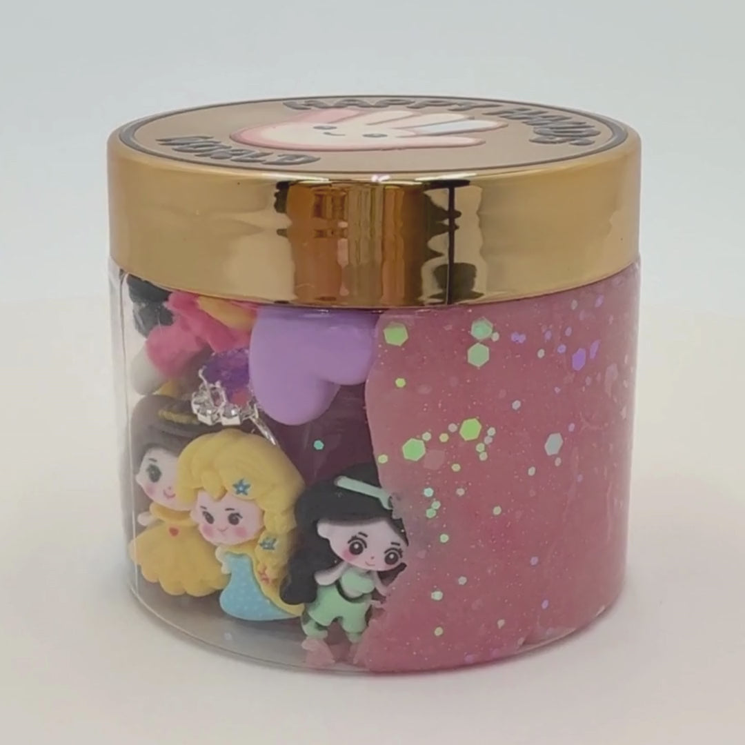 Princess Therapeutic Sensory Jar - Self Esteem Building Play Dough Kit