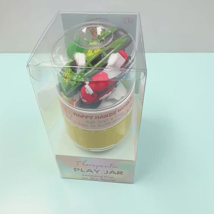 City- Too Loud For Me -  Therapeutic Sensory Playdough Jar