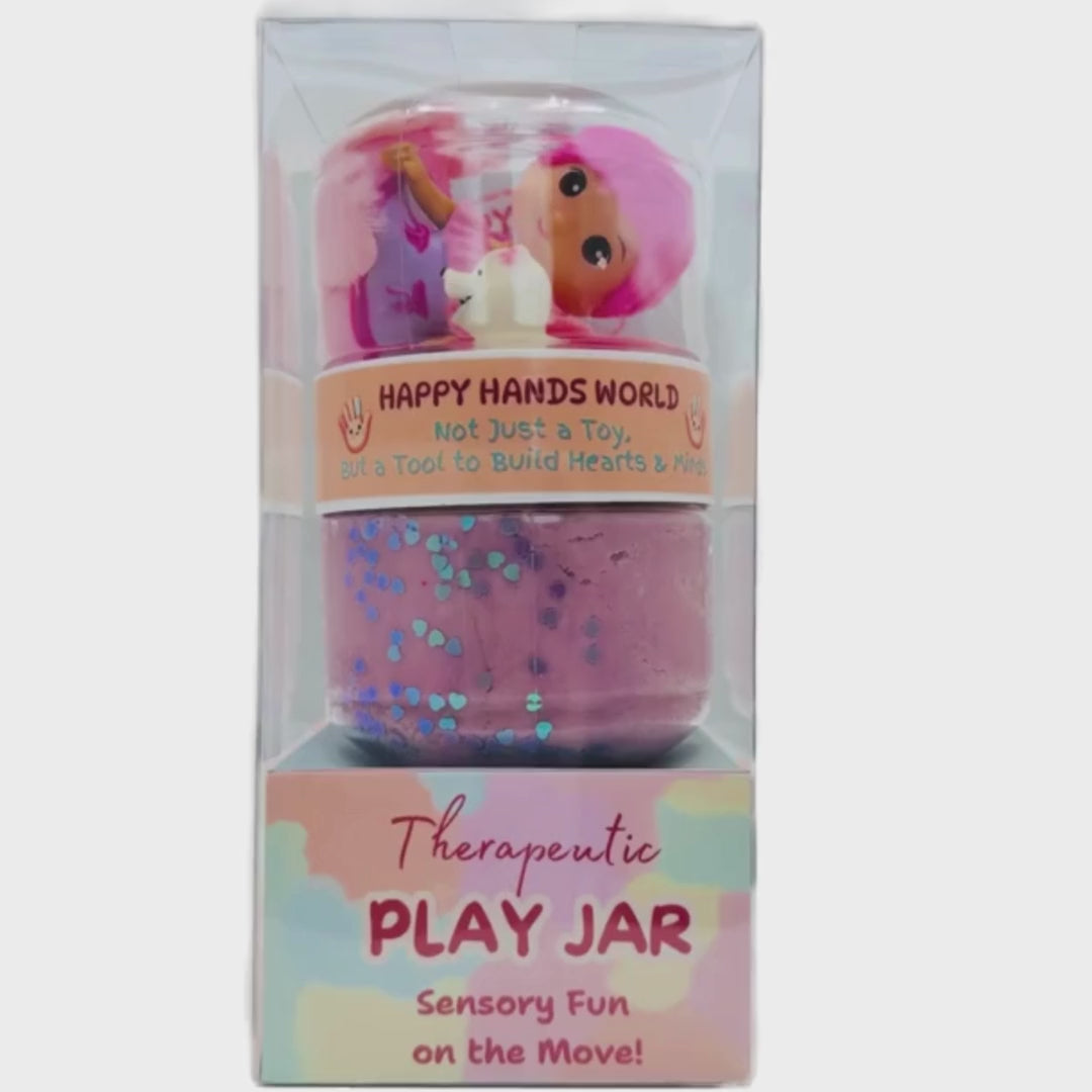 Fashion Therapeutic Sensory Playdough Jar - Self Confidence