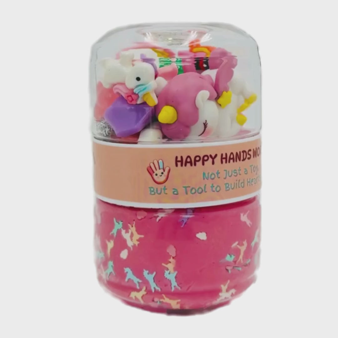 Unicorn Therapeutic Playdough Jar – Expressing Emotions