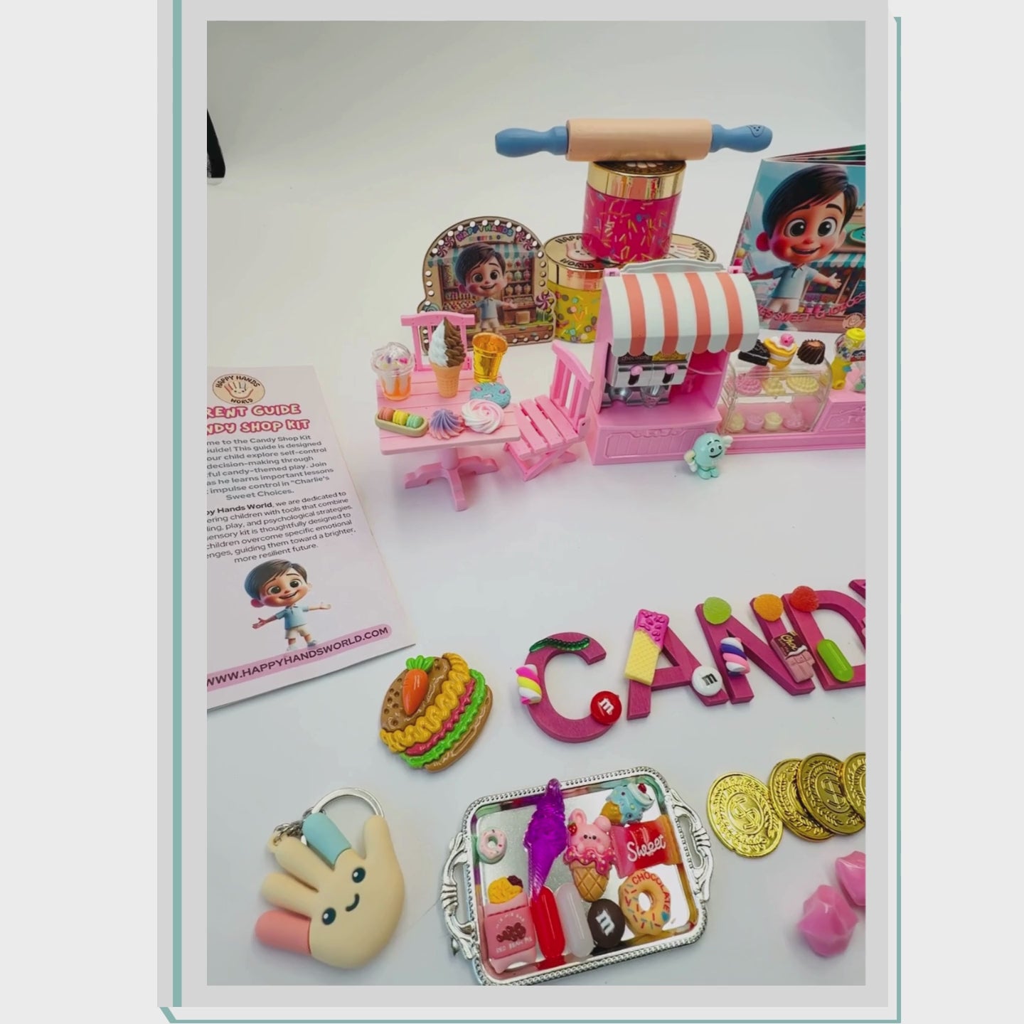 Candy Shop Playdough Sensory Kit – Impulse Control &amp; Choices