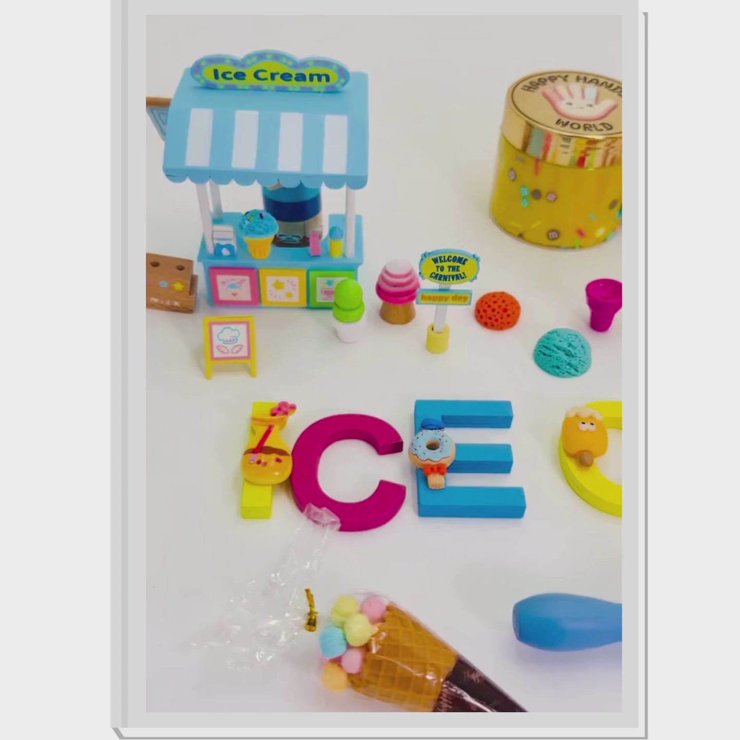 Ice Cream Playdough Sensory Kit – Perfectionism &amp; Decisions