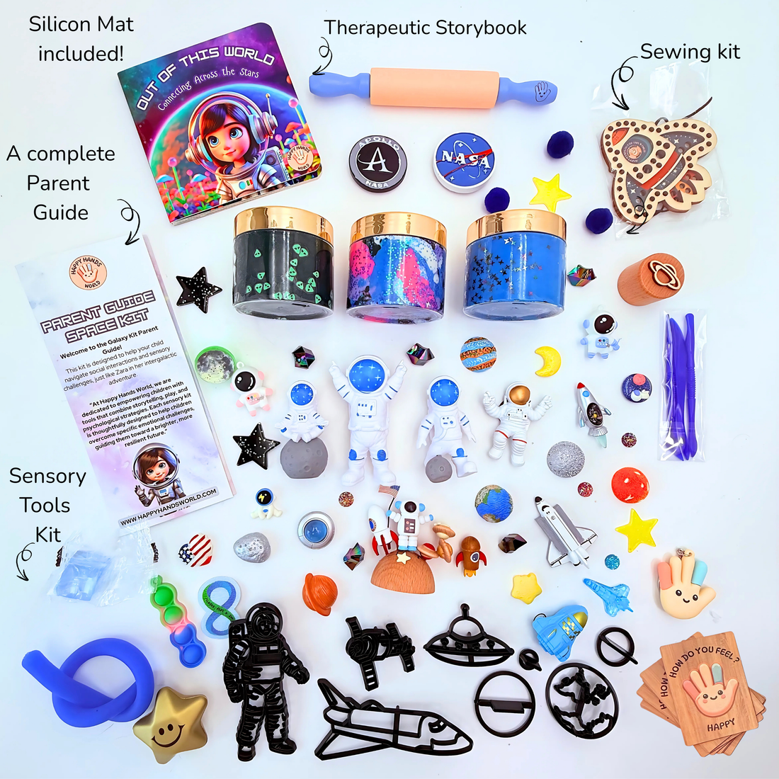 Space Playdough Sensory Kit – Autism, Communication &amp; Sensory